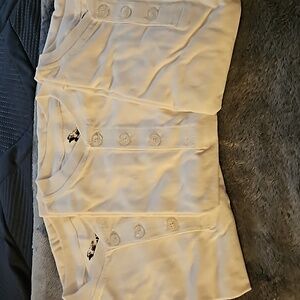 3 piece boys button down tees